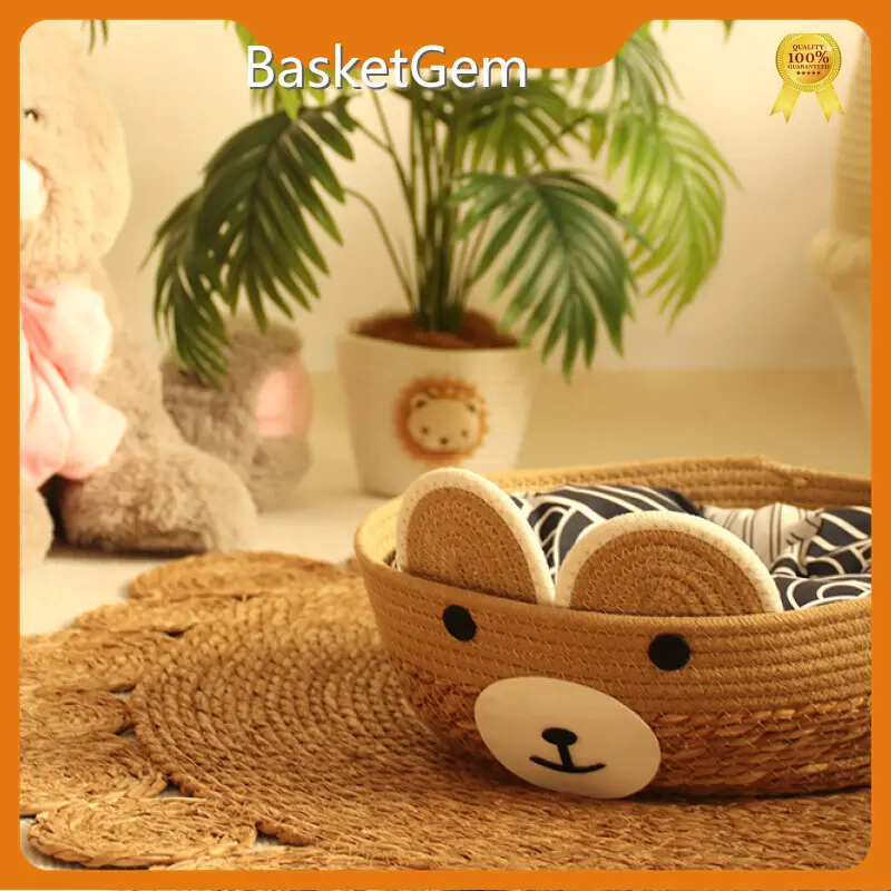 Wholesale Cotton Cat Bed - - BasketGem-1 1