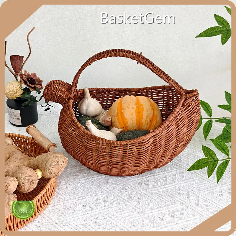 Custom Rattan Baskets - - BasketGem-2 1