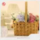 Woven Wood Laundry Basket - - BasketGem 1