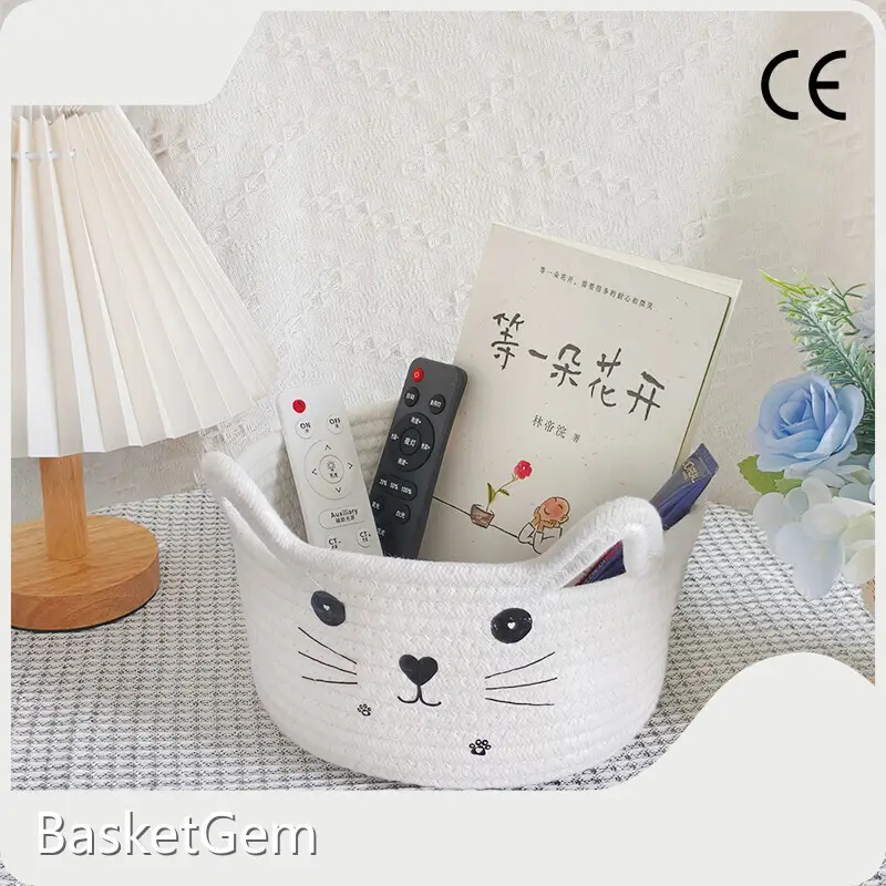 Custom Woven Storage Basket Wholesale - BasketGem 1