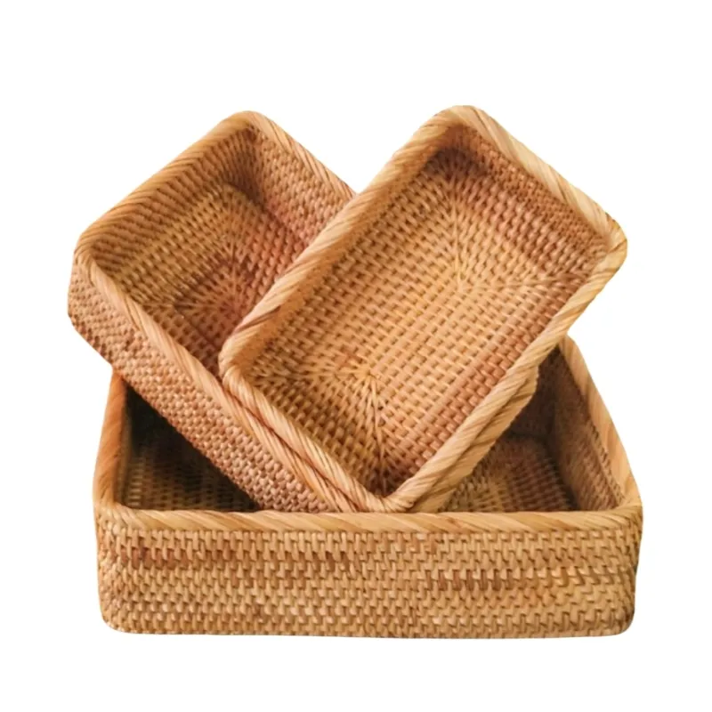 Custom Rattan Tray by BasketGem 7