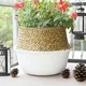 Straw Plant Pot Straw Weaving Wholesale - BasketGem-2 2