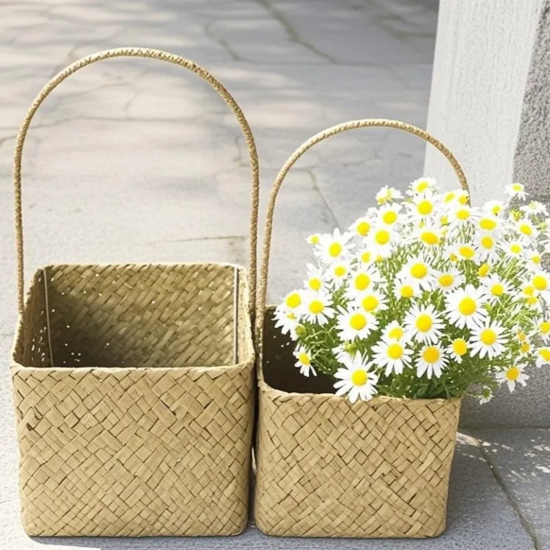 Straw Plant Pots Products Wholesale - BasketGem 3