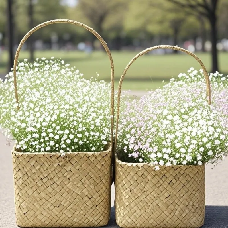 Straw Plant Pots Products Wholesale - BasketGem 2