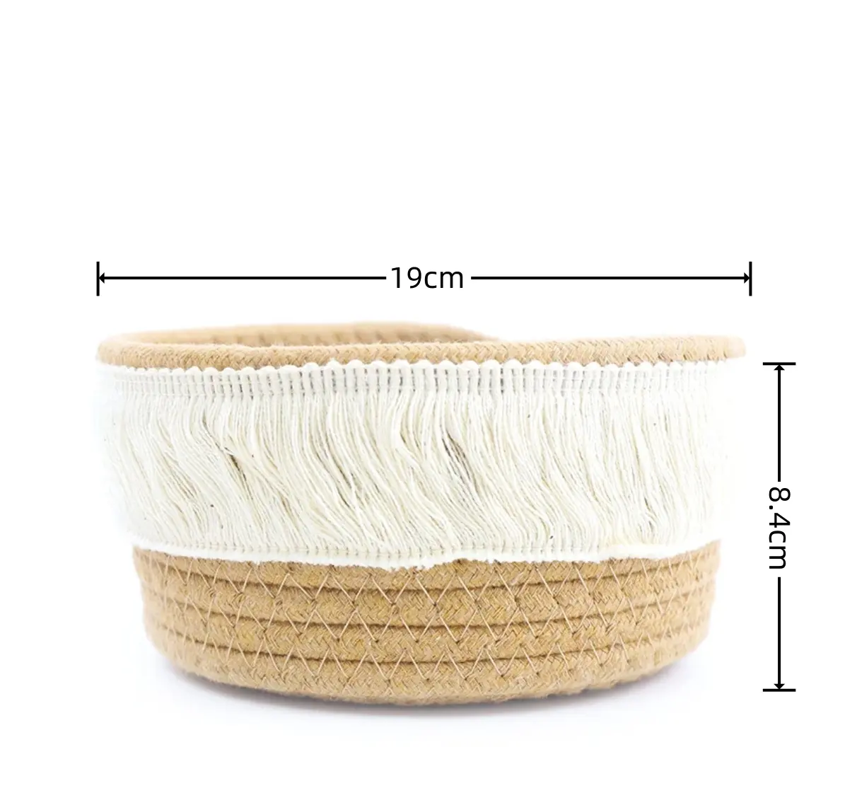 Woven Storage Basket Manufacturer Cotton Weaving Wholesale - BasketGem 8