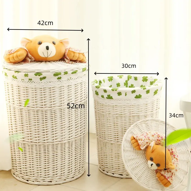 Willow Laundry Basket Manufacturer Willow Wholesale - BasketGem 4