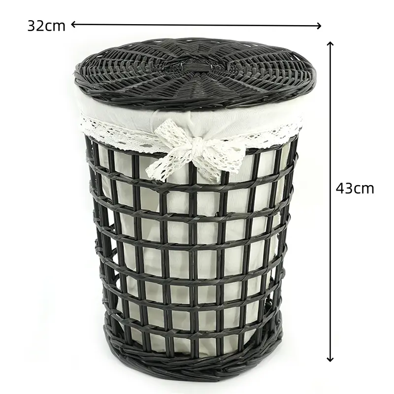 Custom Willow Laundry Basket Products Wholesale - BasketGem 6