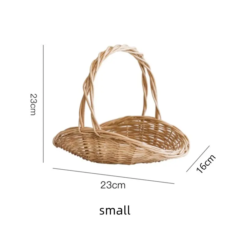 Custom Willow Handbag Willow Flower Basket Wholesale - BasketGem 6