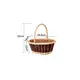 Custom Willow Flower Basket Willow Wholesale - BasketGem 3
