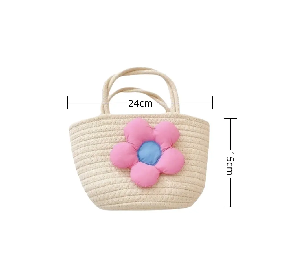 Cotton Crochet Bag Supplier by BasketGem-3 6