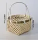 Woven Wood Laundry Basket Woven Wood Baskets Wholesale - BasketGem 6