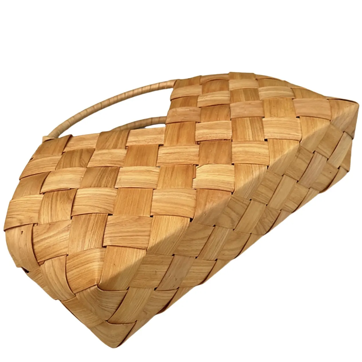 Wicker Basket with Wood Handles Products Wholesale - BasketGem 10