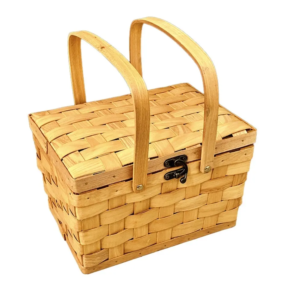 Woven Wood Baskets Woven Wood Baskets Wholesale - BasketGem 8