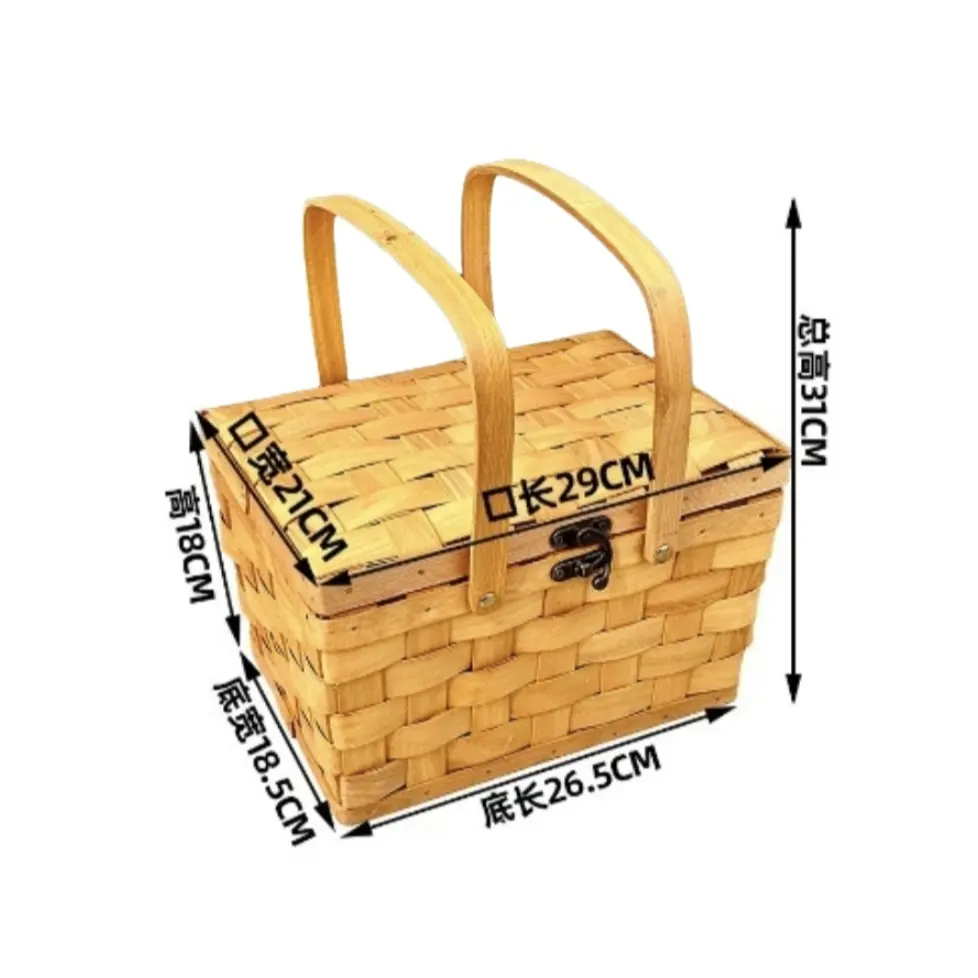 Woven Wood Baskets Woven Wood Baskets Wholesale - BasketGem 7