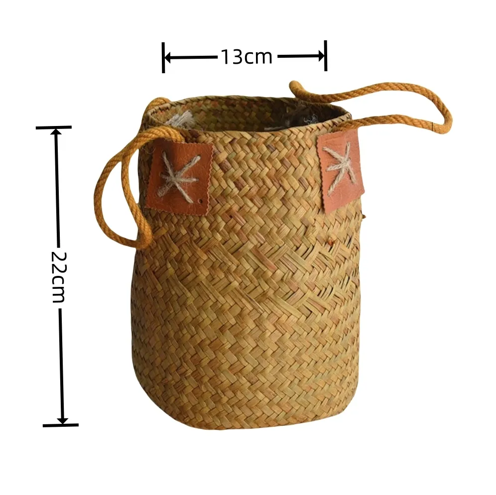 Straw Plant Pots Straw Plant Pot Wholesale - BasketGem-1 10