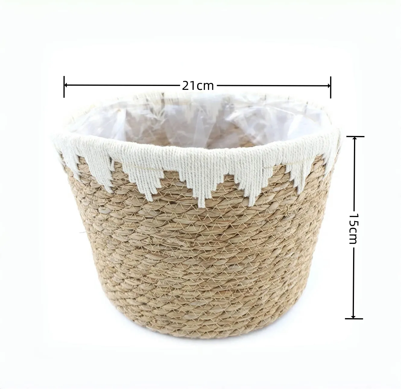 Straw Plant Pot Straw Weaving Wholesale - BasketGem 8