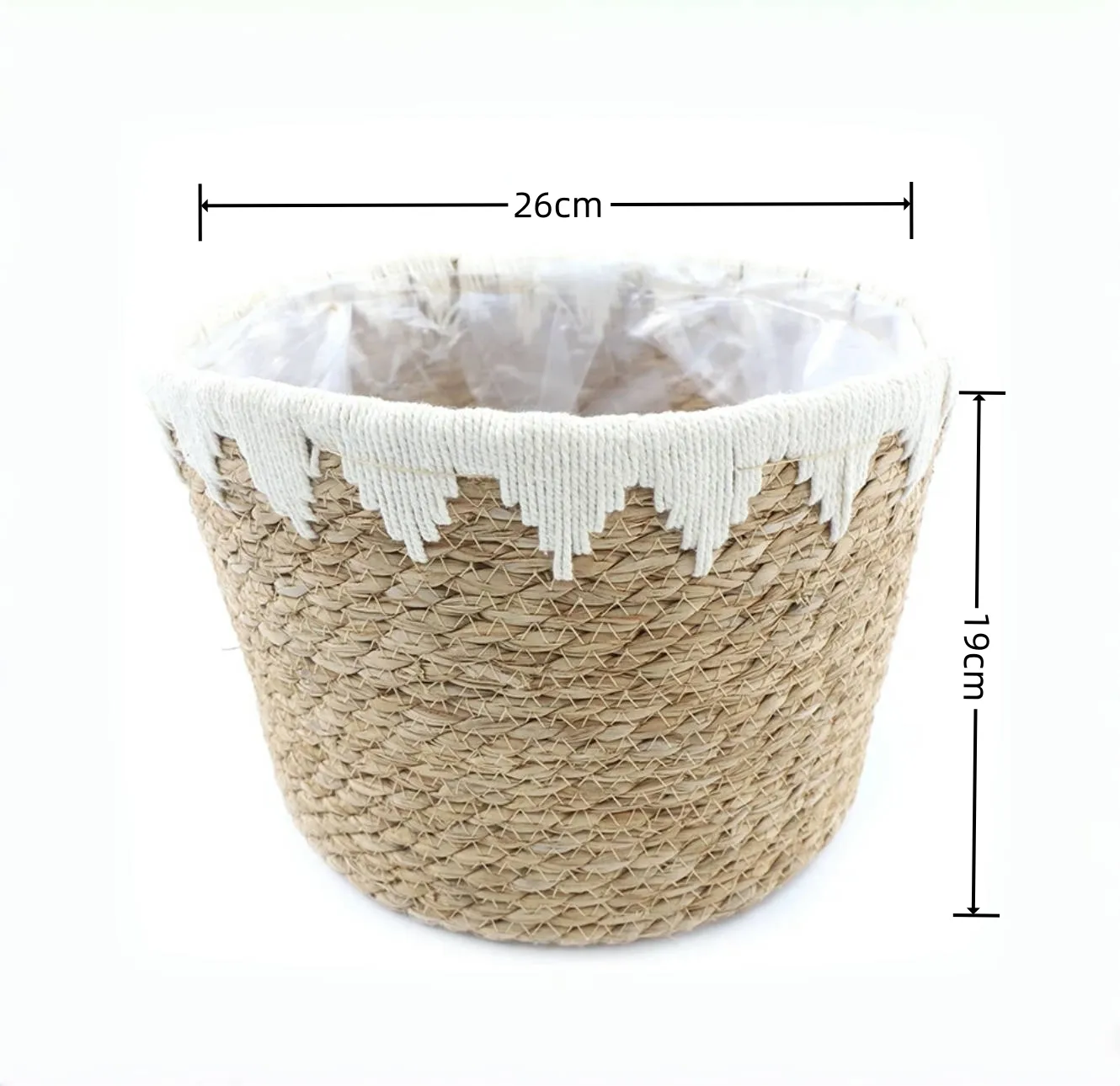 Straw Plant Pot Straw Weaving Wholesale - BasketGem 7