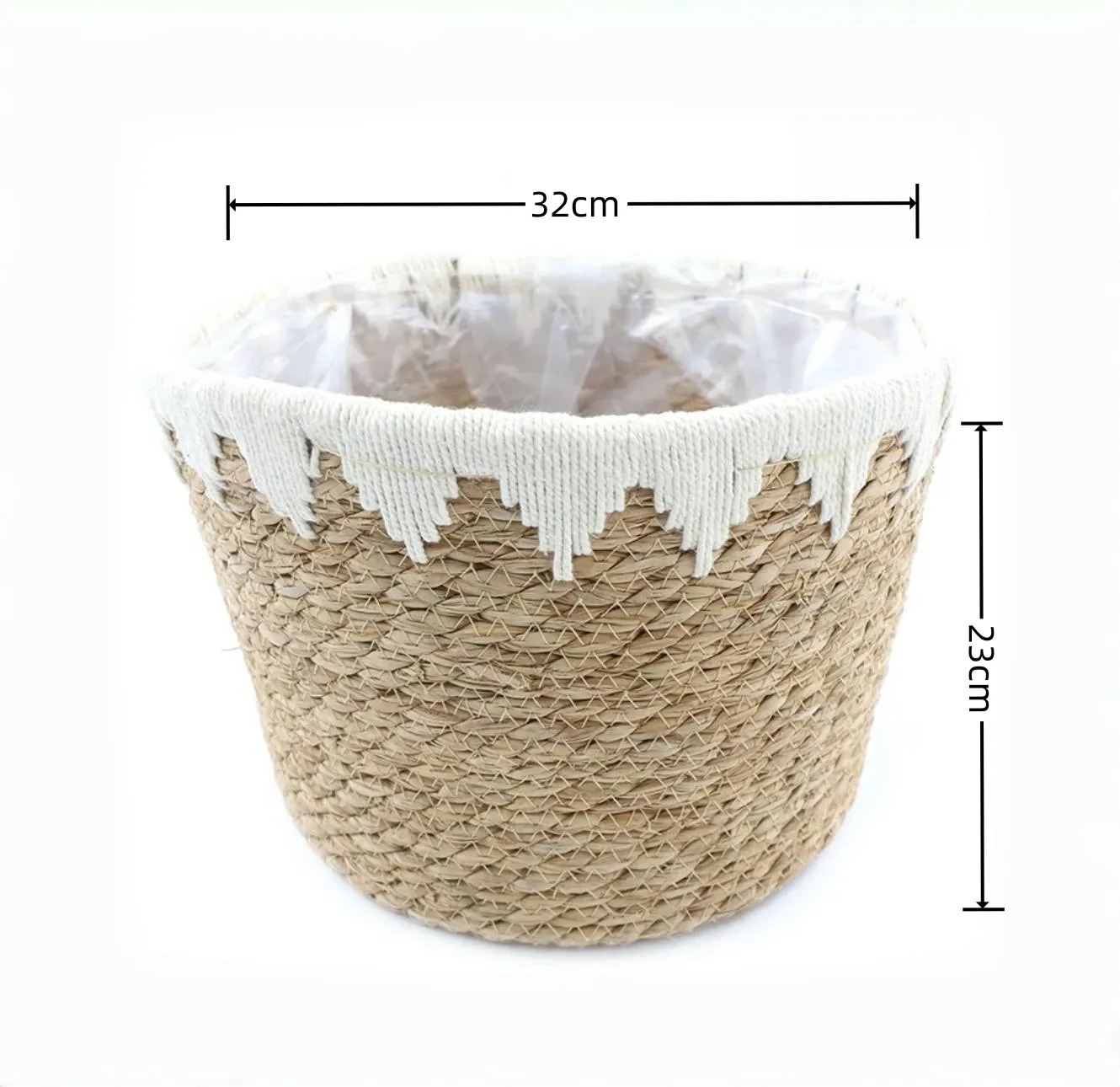 Straw Plant Pot Straw Weaving Wholesale - BasketGem 6
