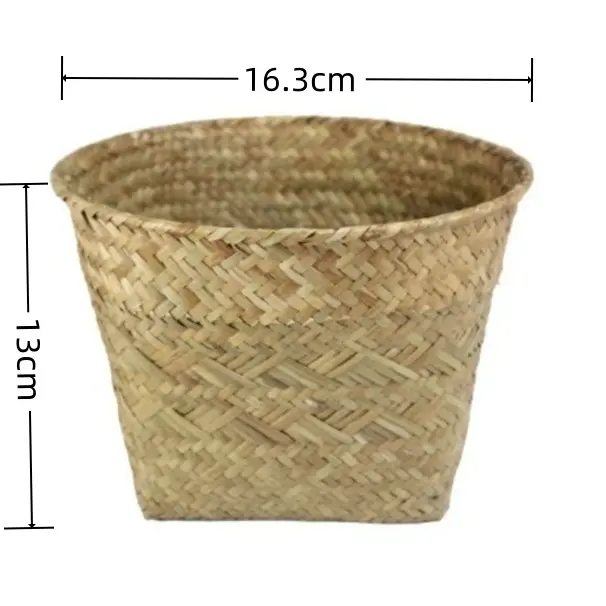 Straw Plant Pot Straw Weaving Wholesale - BasketGem-1 9