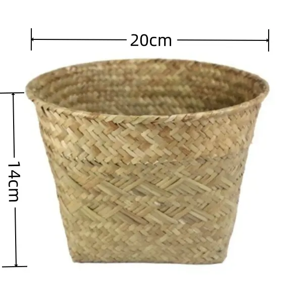 Straw Plant Pot Straw Weaving Wholesale - BasketGem-1 8