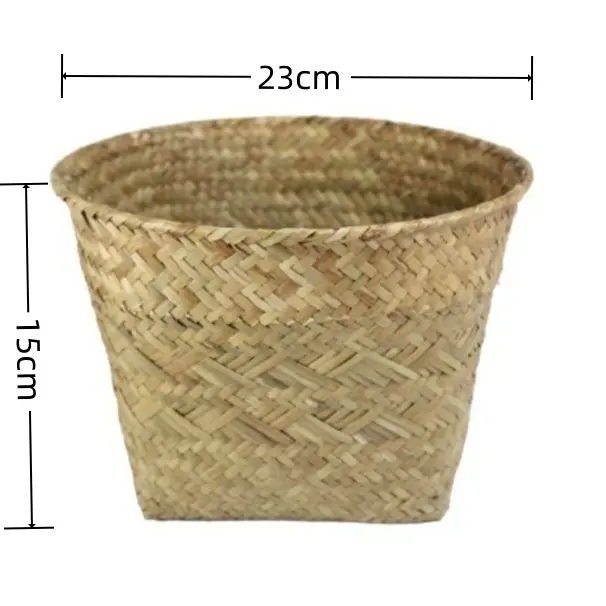 Straw Plant Pot Straw Weaving Wholesale - BasketGem-1 7