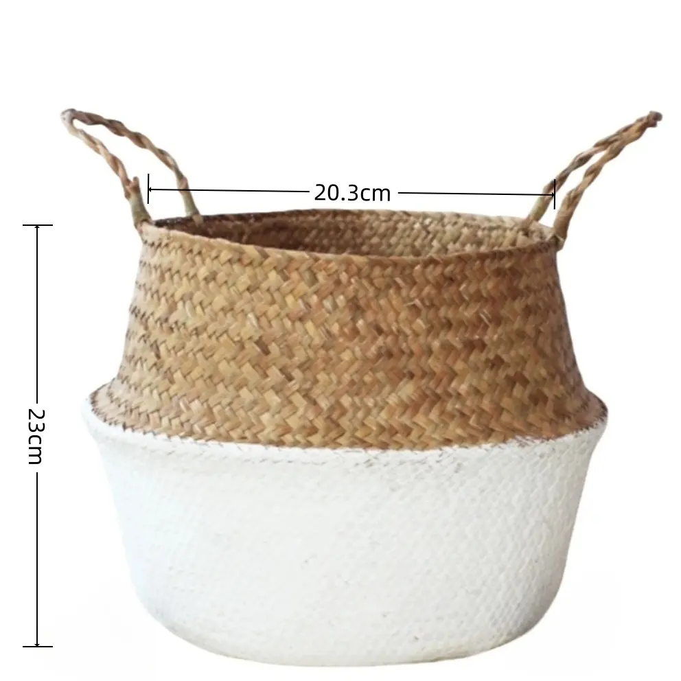 Straw Plant Pot Straw Weaving Wholesale - BasketGem-2 8