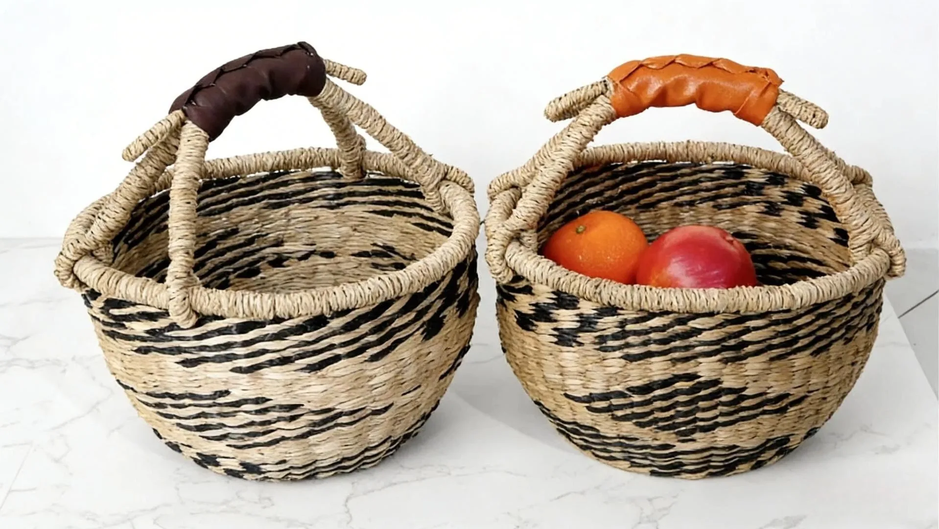 Willow storage baskets commercial storage decorative baskets baskets with handles support odm and OEM 1