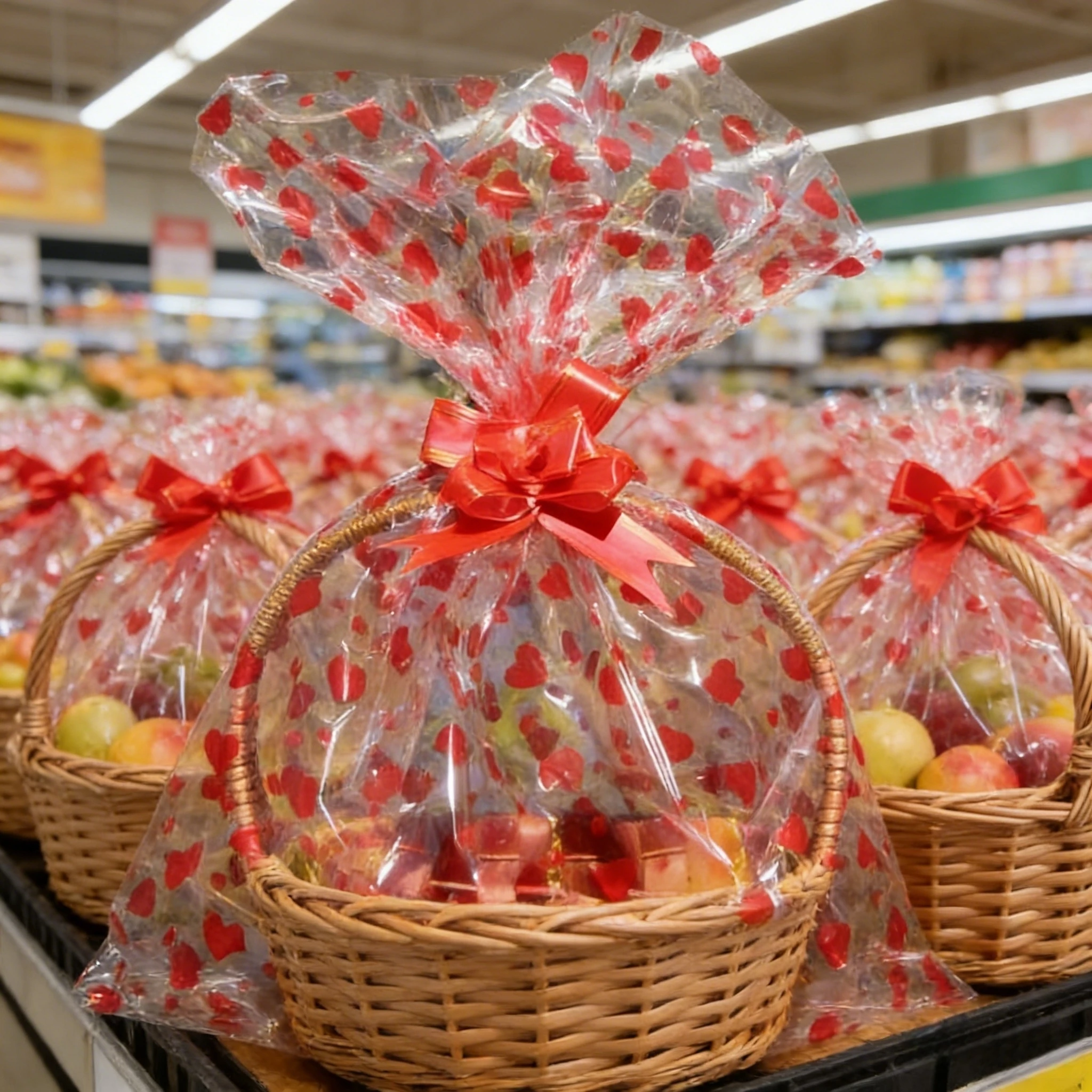 Handwoven Willow Fruit Basket – Natural Gift Hamper & Ready-to-Use Retail Storage Solution 1
