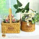 Wood Weave Basket Wooden Woven Wholesale - BasketGem 1