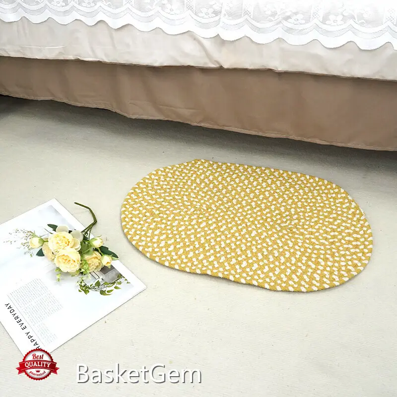Cotton Woven Rug Supplier Cotton Rope Rug Wholesale - BasketGem 1