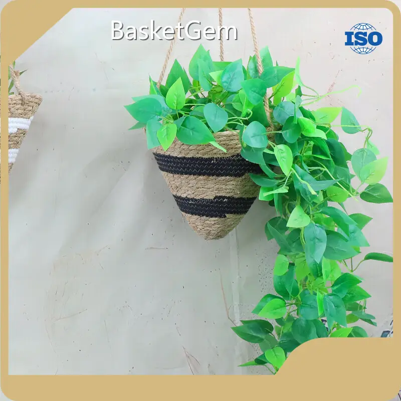Straw Plant Pots Straw Plant Pot Wholesale - BasketGem 1