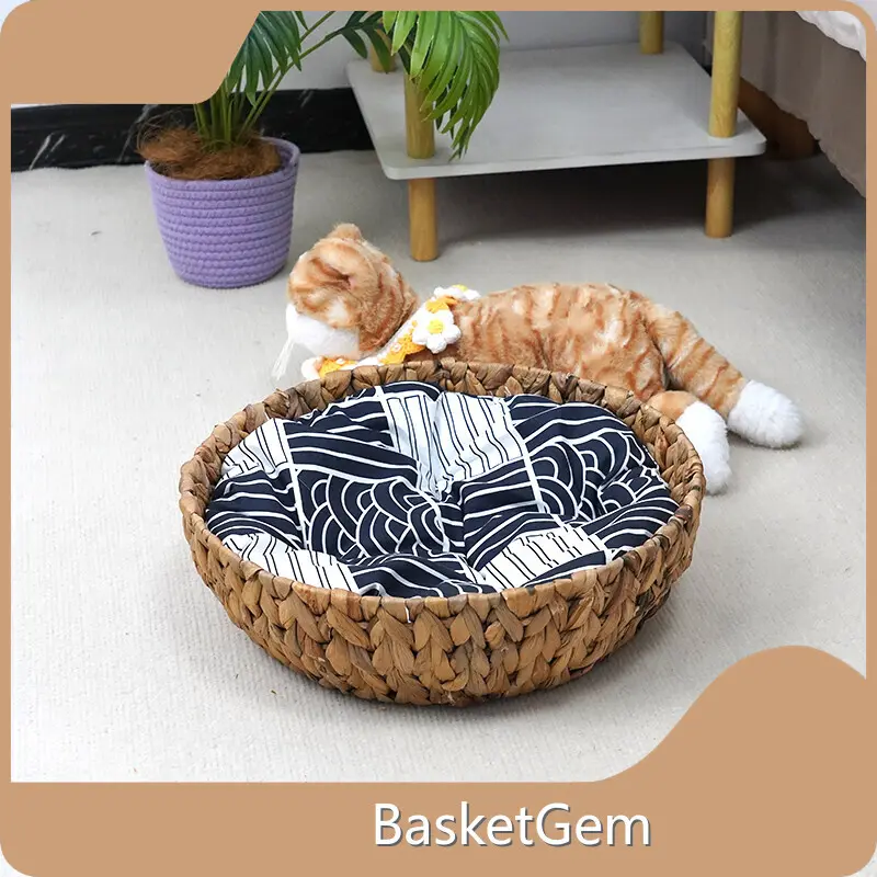 Custom Cotton Cat Bed Cotton Cat Bed Wholesale - BasketGem 1