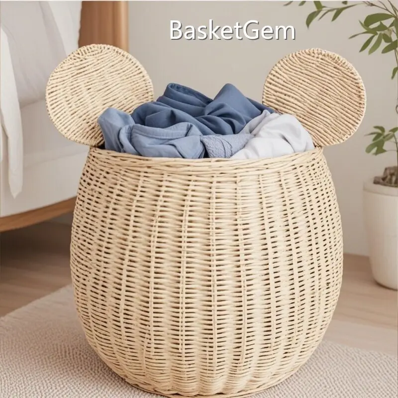 Rattan Basket Supplier Rattan Storage Basket Wholesale - BasketGem 1