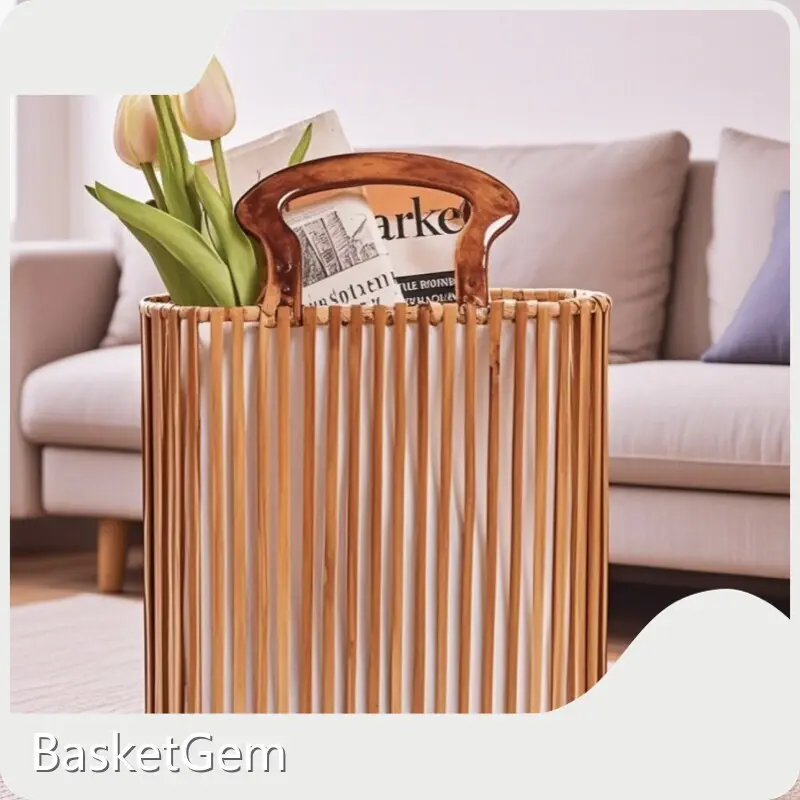 Custom Woven Wood Baskets by BasketGem 1