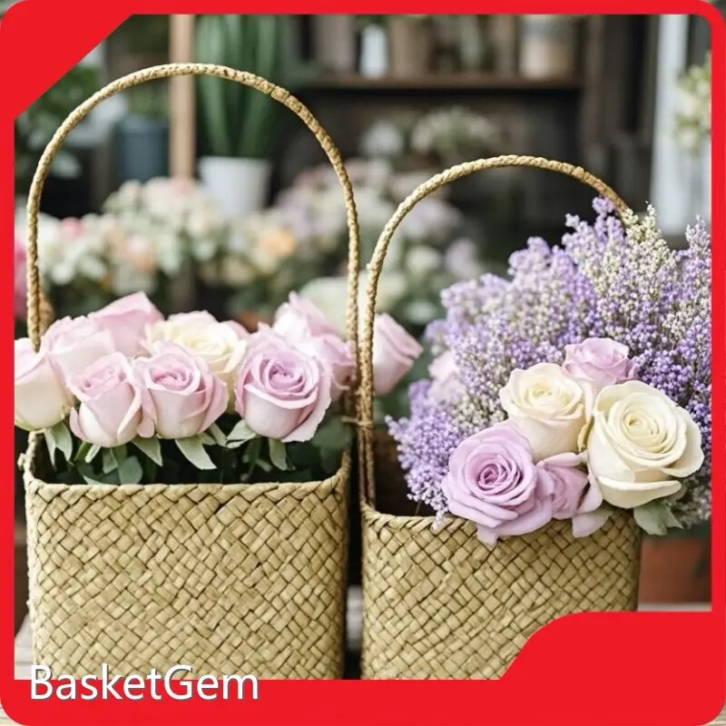 Straw Plant Pots Products Wholesale - BasketGem 1