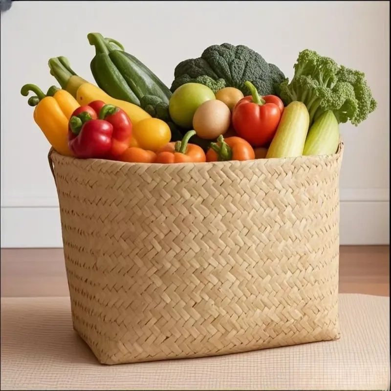 Straw Fruit Basket Manufacturer by BasketGem-1 3