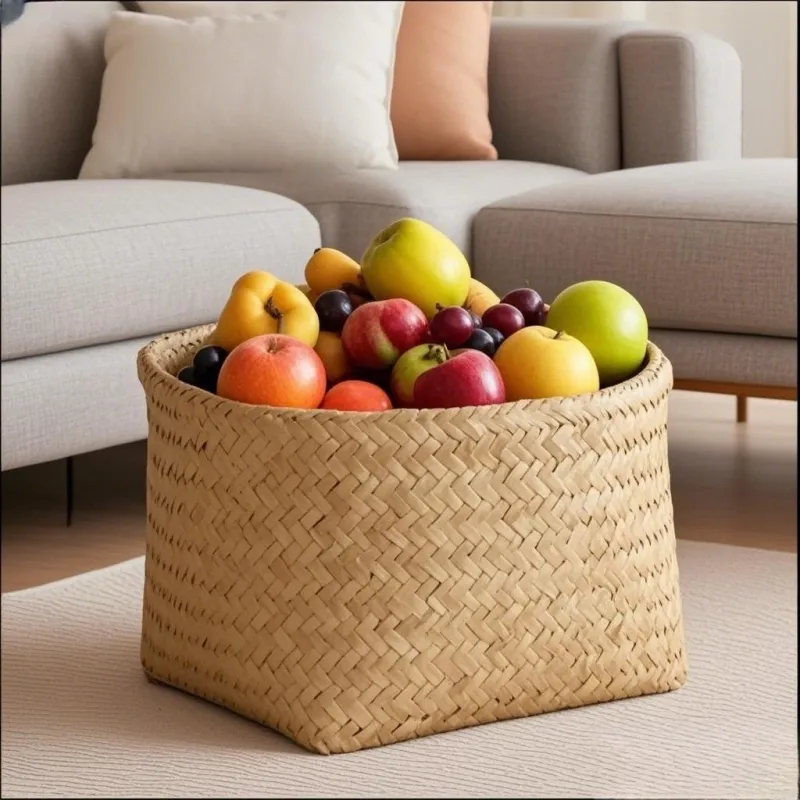 Straw Fruit Basket Manufacturer by BasketGem-1 2